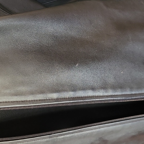 Hillard & Hanson 100% Lambskin Full Zip Fully Lined Leather Jacket w/ Pockets, M - Picture 12 of 14